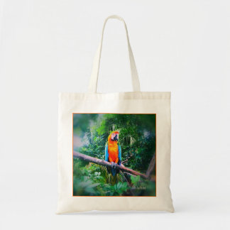 Martinique Macaw Tote Bag