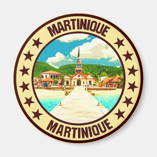 Martinique Magneet (Voorkant)
