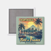 MARTINIQUE MAGNEET (Voorkant / Achterkant)