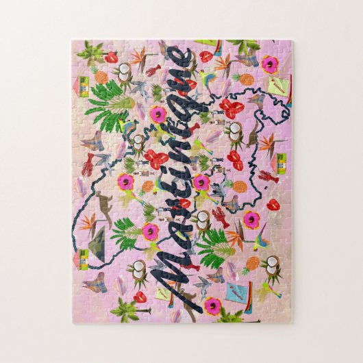Martinique puzzle (Vertical)