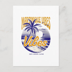 Martinique Sfeer – Zon Rum Zand Briefkaart