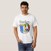 Martinique Travel logo T-shirt (Voorkant volledig)