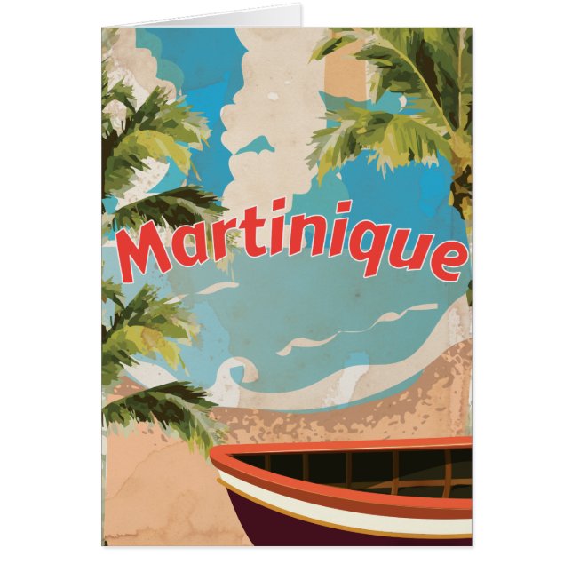 Martinique  vakantie-Poster (Voorkant)