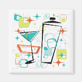 Martinis A Go-Go Magnet (Devant)