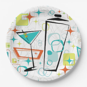 Martinis A Go-Go! Papieren Bordje