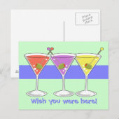 Martinis Briefkaart (Voorkant / Achterkant)