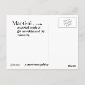 Martinis Briefkaart (Achterkant)