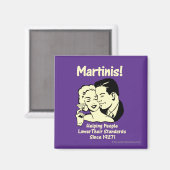 Martinis: Het helpen van Lagere Normen Magneet (Voorkant / Achterkant)
