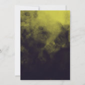 Martinis & Mayhem Spooky Halloween Cocktail Party Kaart (Achterkant)