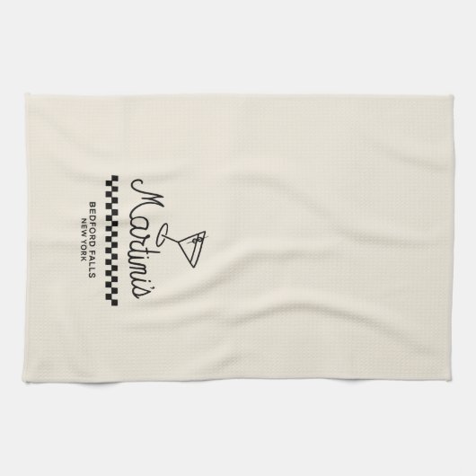 Martini's Theedoek (Horizontaal)