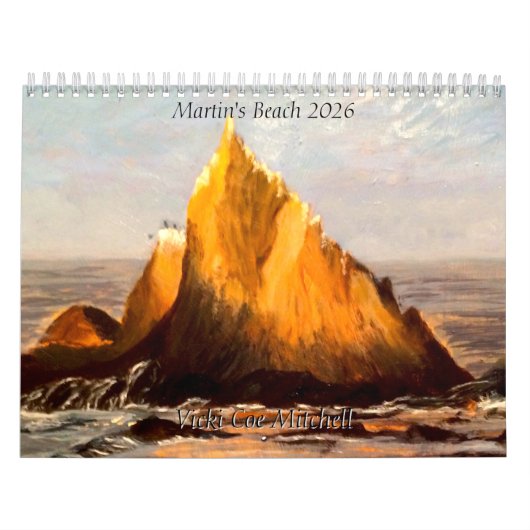Martin's Beach 2026 CALENDAR Kalender (Hoes)