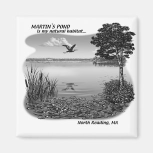 Martin's Pond Magnet Magneet