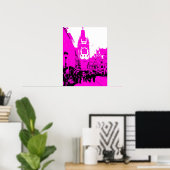 martinstor freiburg pink poster (Thuiskantoor)