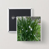 Mărțișor - Ghiocei Button (Voorkant /achterkant)