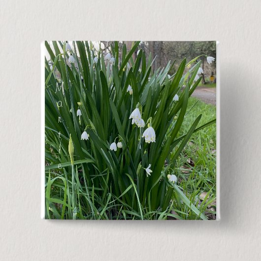 Mărțișor - Ghiocei Button (Voorkant)