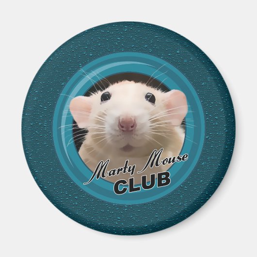 Marty Mouse Club Magneet (Voorkant)