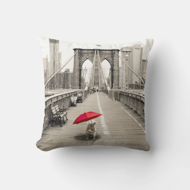 Marty Mouse dans le Coussin du pont Brooklyn (Recto)