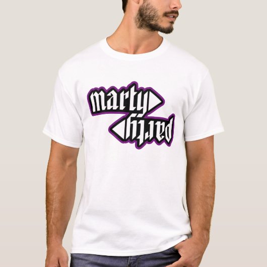 MartyParty 2012 TShirt (Voorkant)