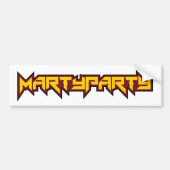 MARTyPARTy 2016 Bumpersticker (Voorkant)