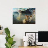 Martyrdom Saint Christina door Vicente Palmaroli Poster (Thuiskantoor)