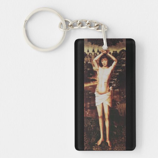 Martyrdom Saint Sebastian Sleutelhanger (Voorkant)