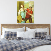 Martyrdom St. Agatha (M 003) Canvas Afdruk (Insitu (Slaapkamer))