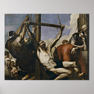 Martyrdom St. Philip door Jusepe de Ribera Poster