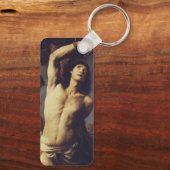 Martyrdom St Sebastian door Andrea Vaccaro Sleutelhanger (Achterkant)