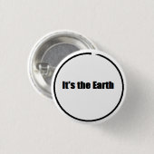 Marukaite Chikyuu Button (Voorkant /achterkant)