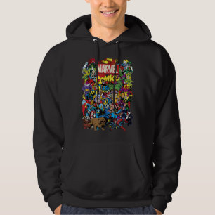Marvel Comics Heroes Group Shot Graphic T-Shirt T-