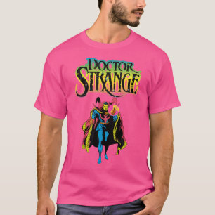 Marvel Comics Retro Classic Dr. Strange Kleurrijke T-shirt
