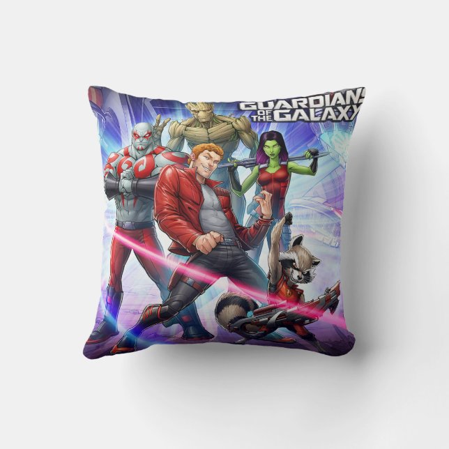 marvel comics Throw Pillow Kussen (Achterkant)