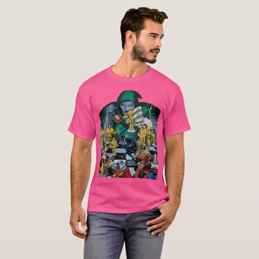 Marvel Doctor Doom Doomwar 3 Comic Hoesje T-shirt (Voorkant volledig)