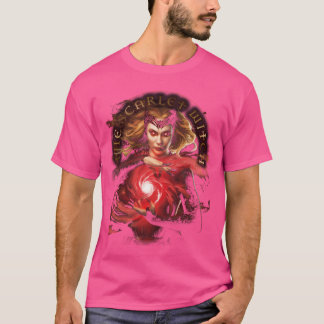 Marvel Doctor Strange 2 De Scarlet Witch gloeien T-shirt