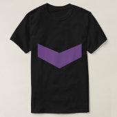 Marvel Hawkeye Kate Bishop Paarse Arrow T-shirt (Design voorkant)
