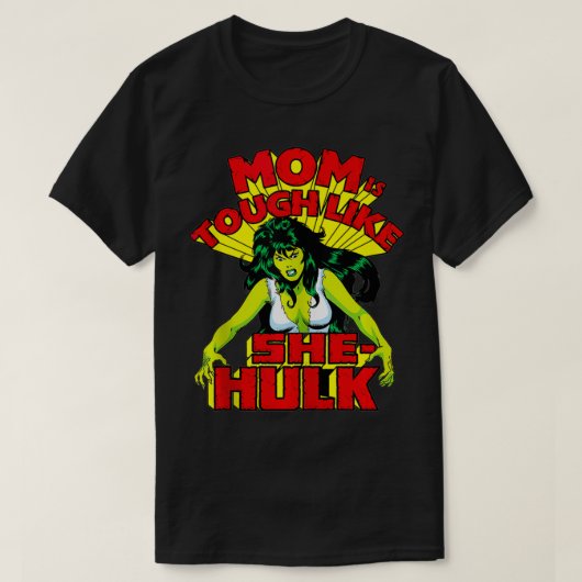 Marvel-Moederdag zo als zijHulk T-shirt (Design voorkant)