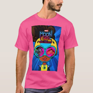 Marvel Moon Girl en Devil Dinosaur Goggles Goede V T-shirt