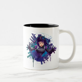 Marvel Rising | Quake City Art Tweekleurige Koffiemok