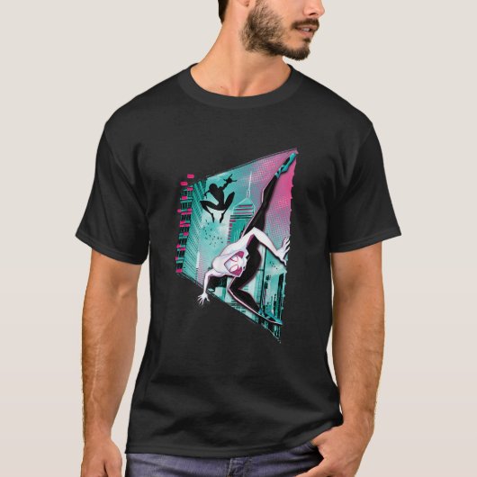 Marvel Spider Man Into the Spider Verse Ghost Spid T-shirt (Voorkant)