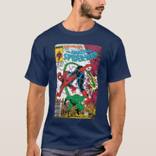Marvel SpiderMan Klassieke Retro Comic Scorpion Co T-shirt
