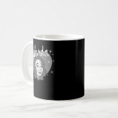 Marvel WandaVision Wanda Maximoff Heart Retro 60s Koffiemok (Voorkant links)