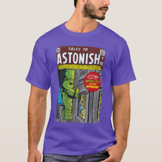 Marvelaleso Verrassend Monster Bij Mijn Raam Comic T-shirt