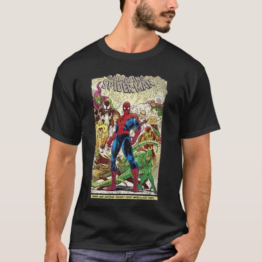 Marvelhe Amazing SpiderMan Strip grappig T-shirt (Voorkant)