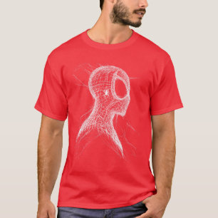 Marvelhe Amazing SpiderMan Web Silhouette Comic T- T-shirt