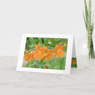 Marvelous Mimulus Notecard Kaart