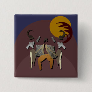 Marvelous Moldova Pasja Eurovisie 2023 Vierkante Button 5,1 Cm