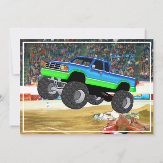 Marvelous Monster Truck in de Arena Kaart (Voorkant)