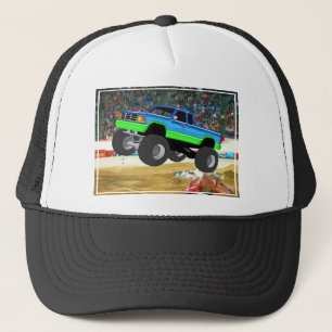 Marvelous Monster Truck in de Arena Trucker Pet