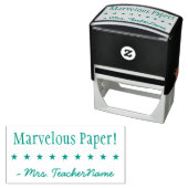 "Marvelous Paper!" + Rubber Stempel Tiller (In situ)