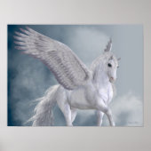 Marvelous White Pegasus Poster (Voorkant)
